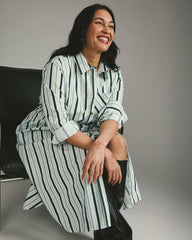 Odeon Stretch Poplin Shirtdress - Universal Standard