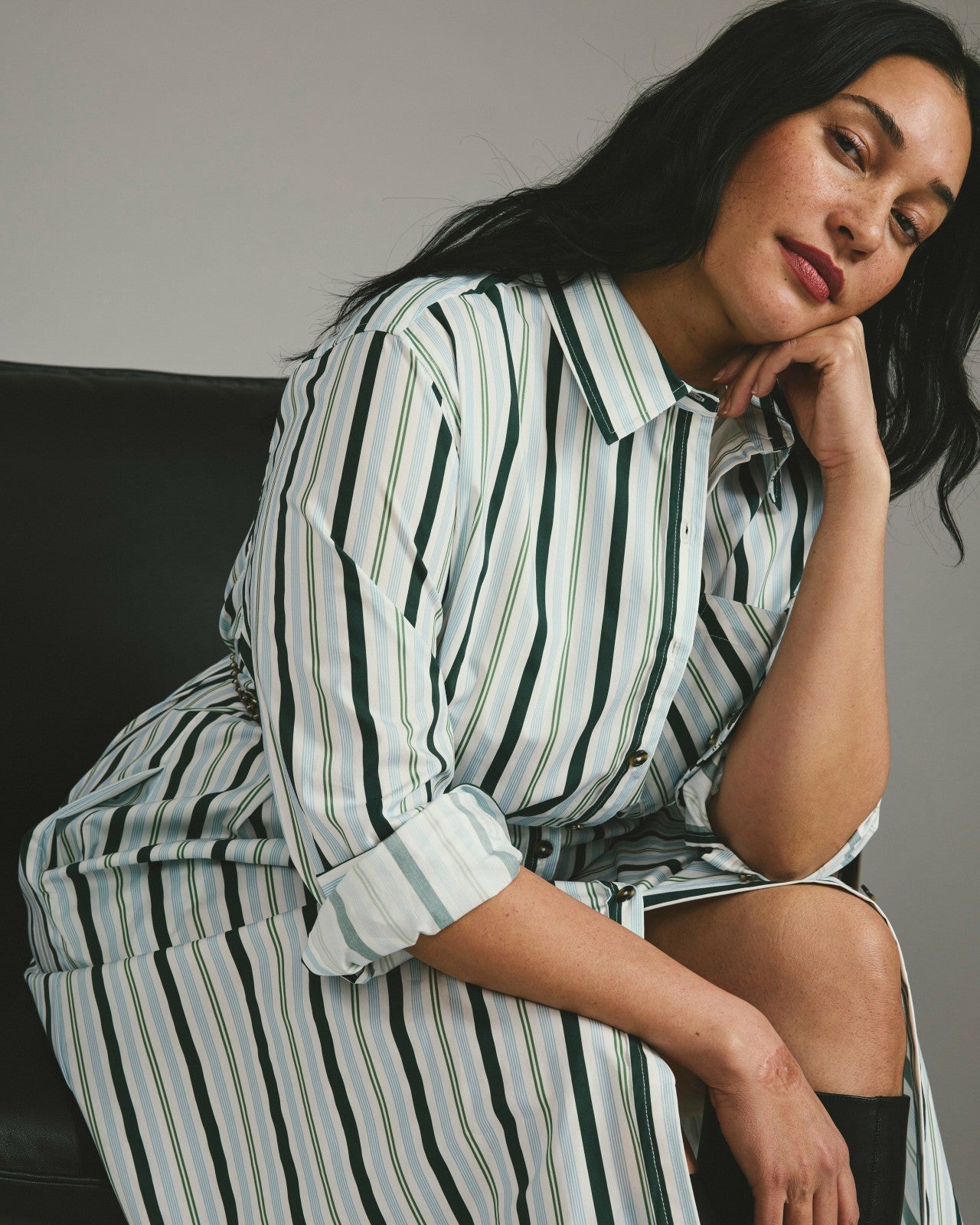 Odeon Stretch Poplin Shirtdress - Universal Standard