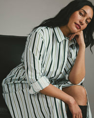 Odeon Stretch Poplin Shirtdress - Universal Standard