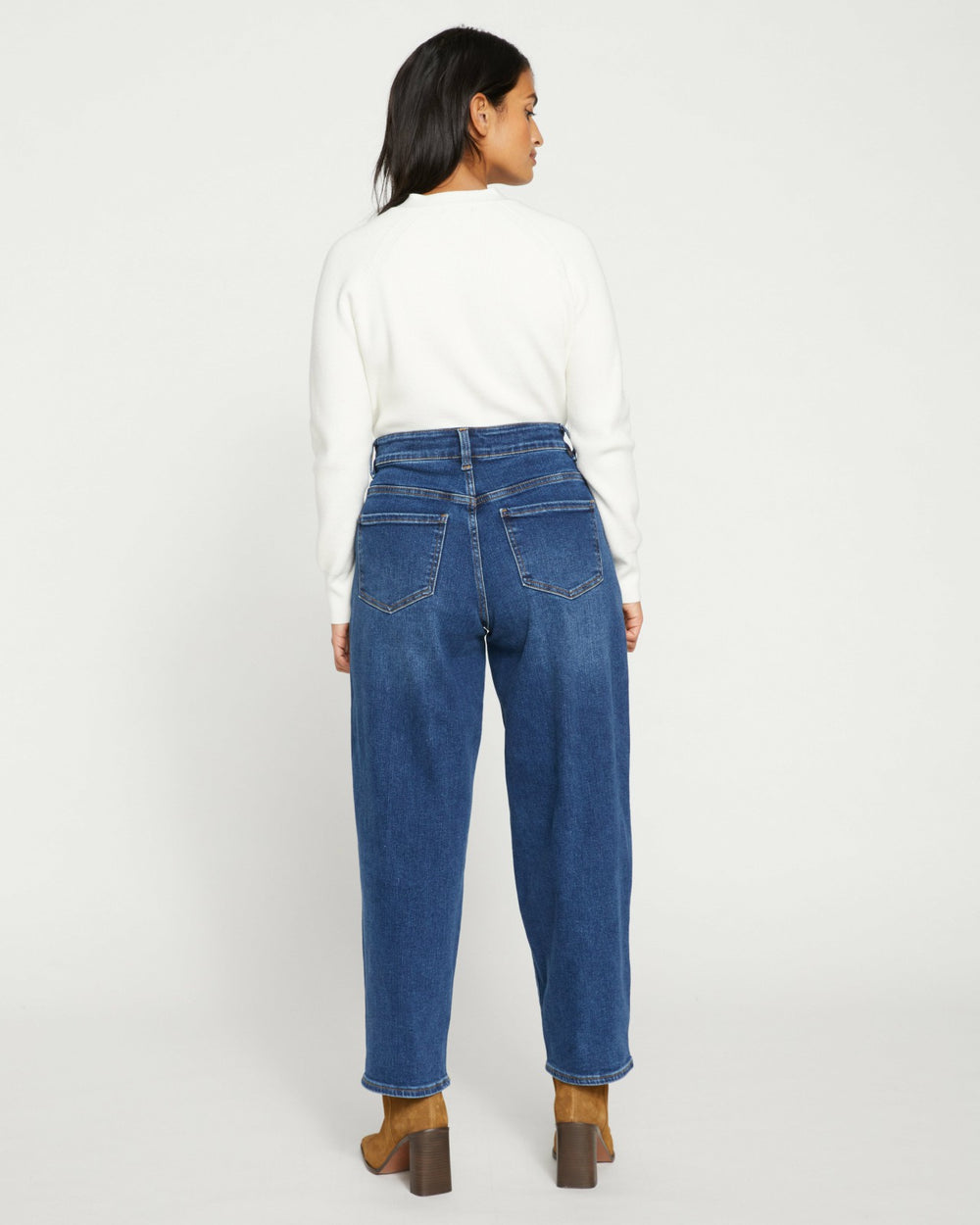 Lou High Rise Barrel Leg Jeans - Universal Standard