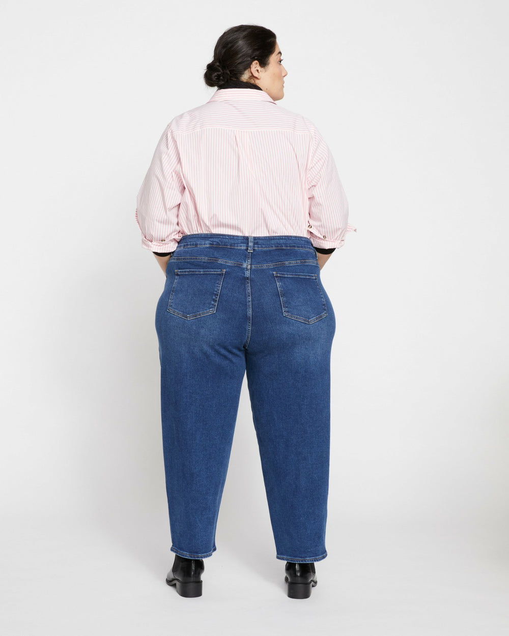 Lou High Rise Barrel Leg Jeans - Universal Standard
