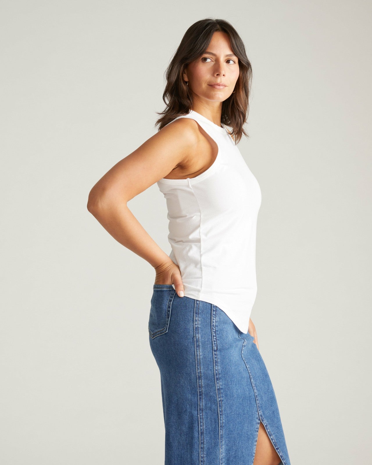 Cai High Neck Tank - Universal Standard