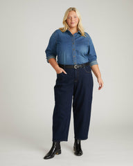 Dakota Cropped Barrel Leg Jeans - Universal Standard