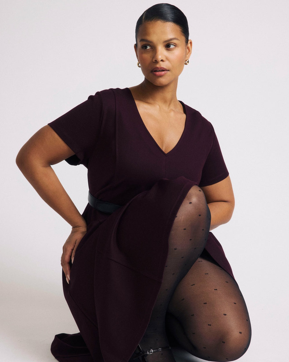 Lucinda Ponte Midi Dress - Universal Standard