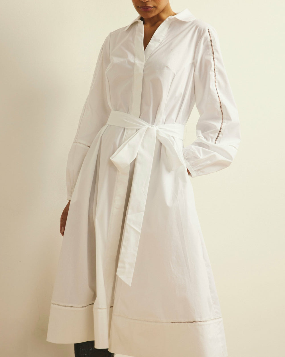 Claire Stretch Poplin Shirtdress - Universal Standard