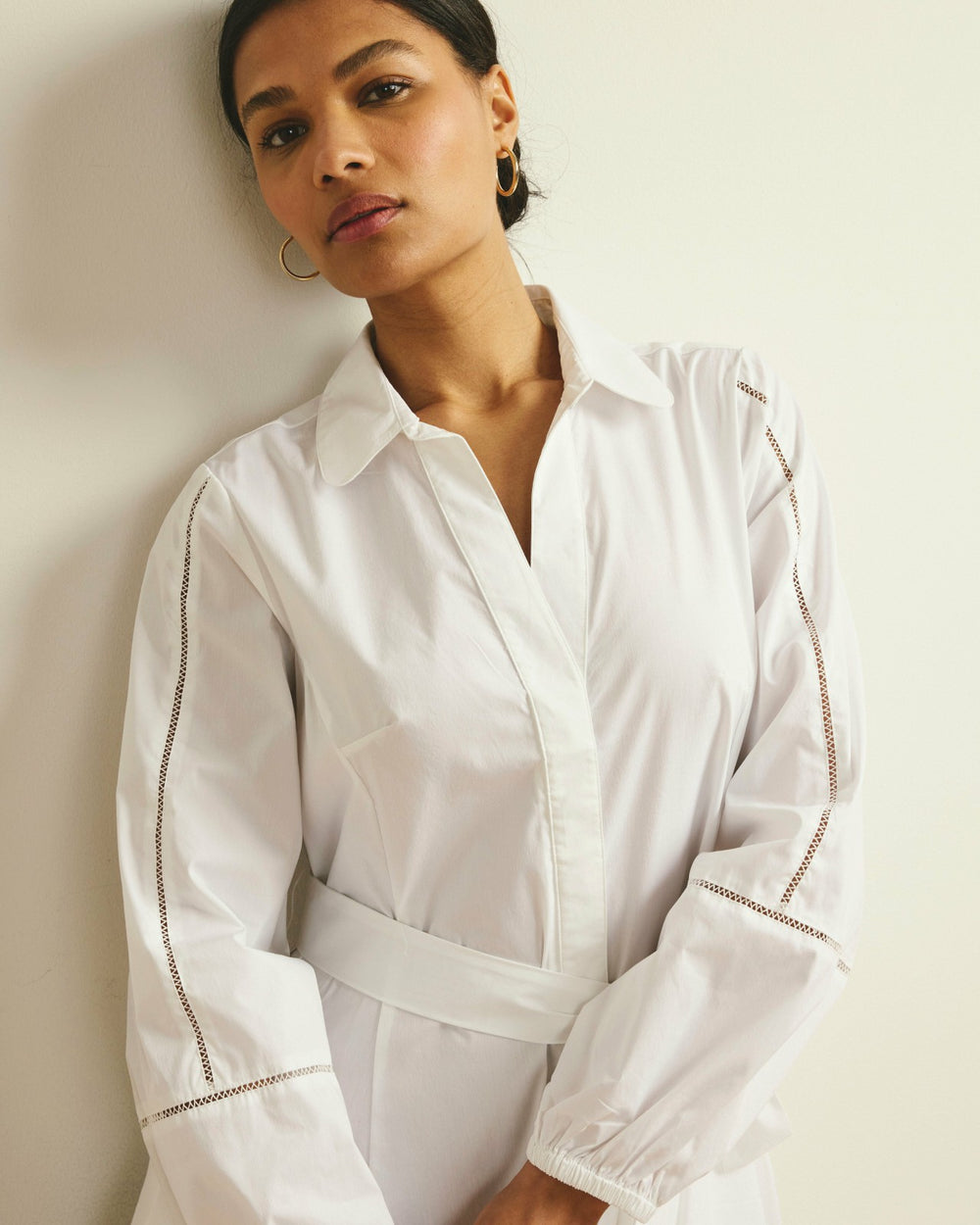 Claire Stretch Poplin Shirtdress - Universal Standard