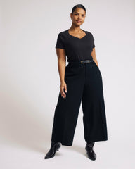 Cropped Wide Leg Ponte Pants - Universal Standard