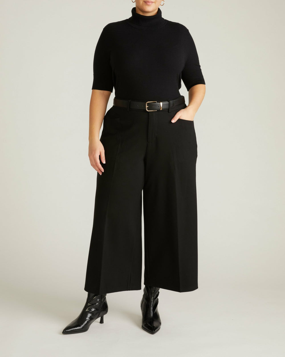 Cropped Wide Leg Ponte Pants - Universal Standard