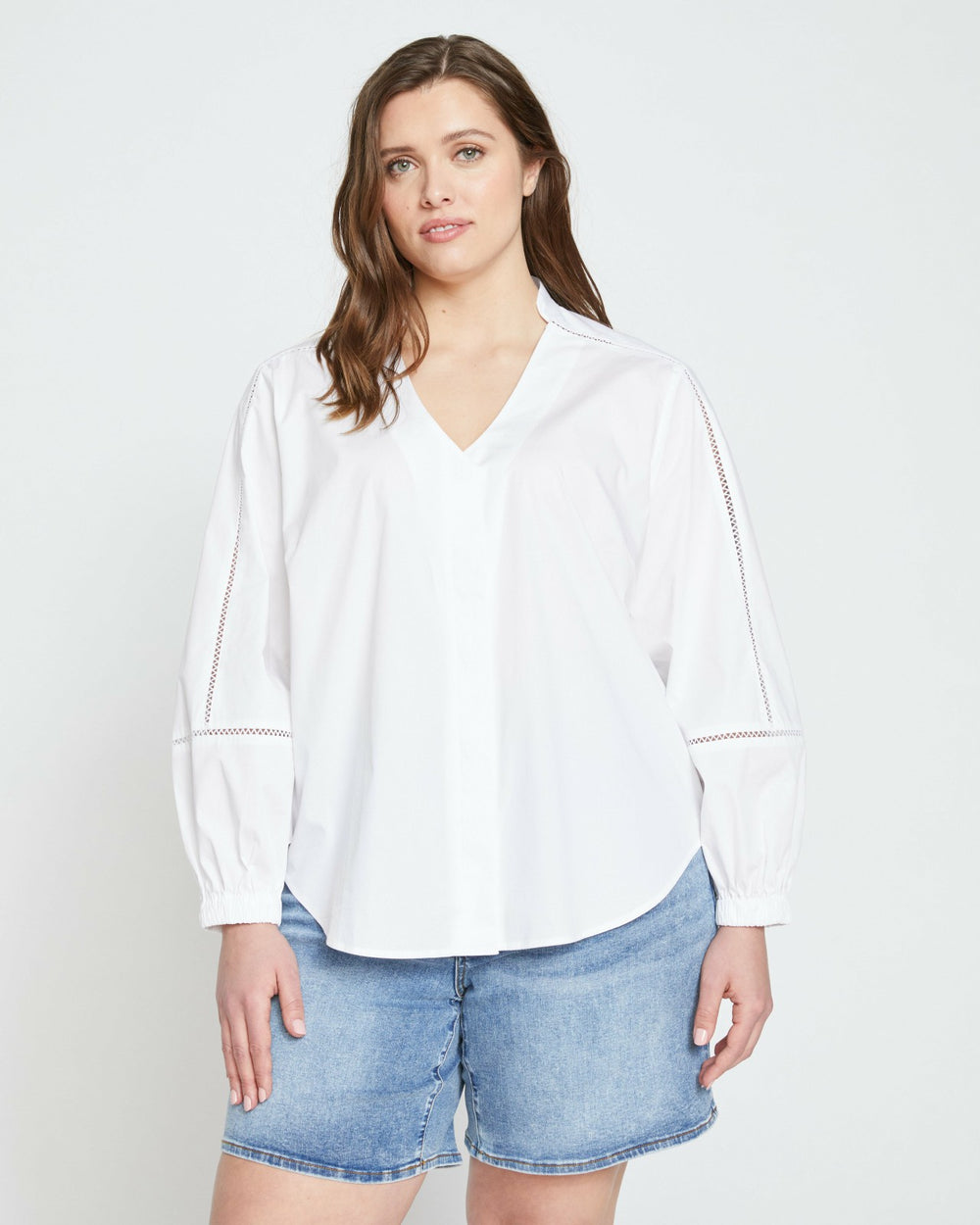 Saint-Honore Poplin Blouse - Universal Standard