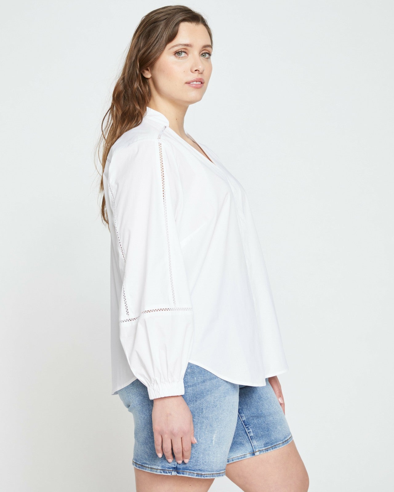Saint-Honore Poplin Blouse - Universal Standard