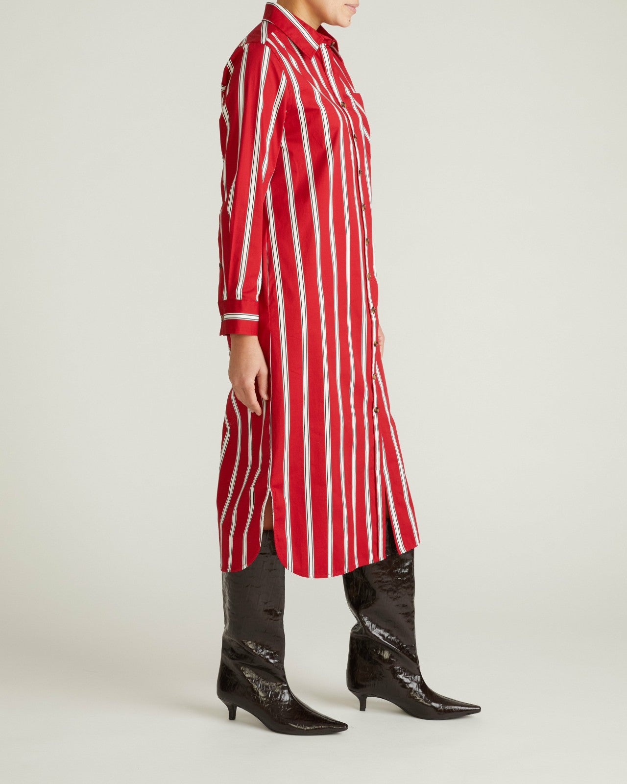 Odeon Stretch Poplin Shirtdress - Universal Standard