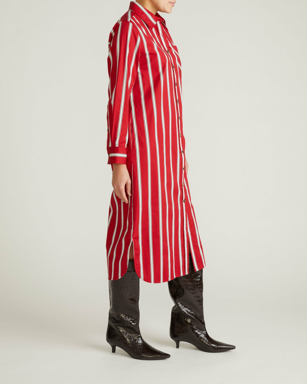 Odeon Stretch Poplin Shirtdress - Universal Standard