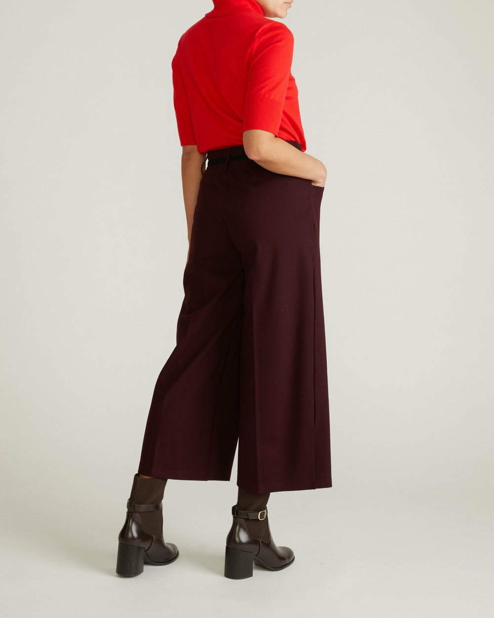 Cropped Wide Leg Ponte Pants - Universal Standard