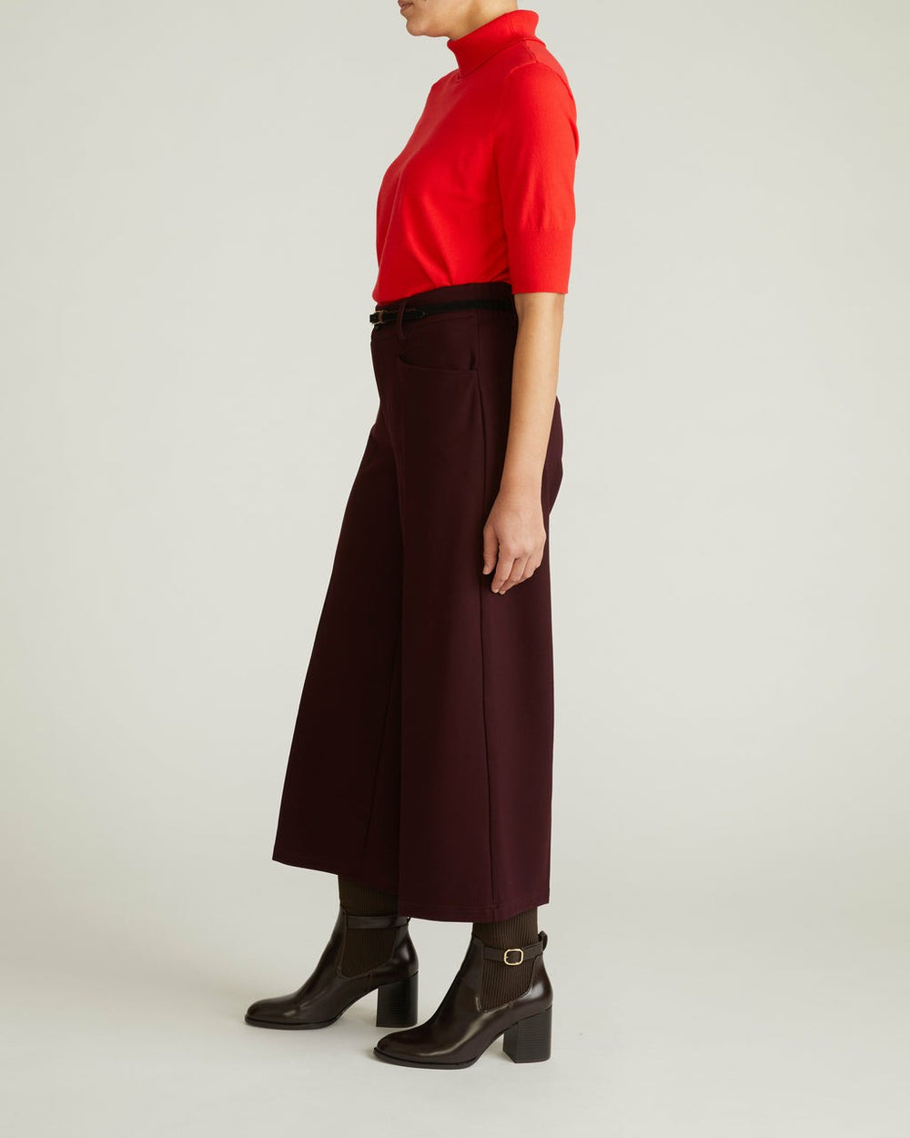 Cropped Wide Leg Ponte Pants - Universal Standard