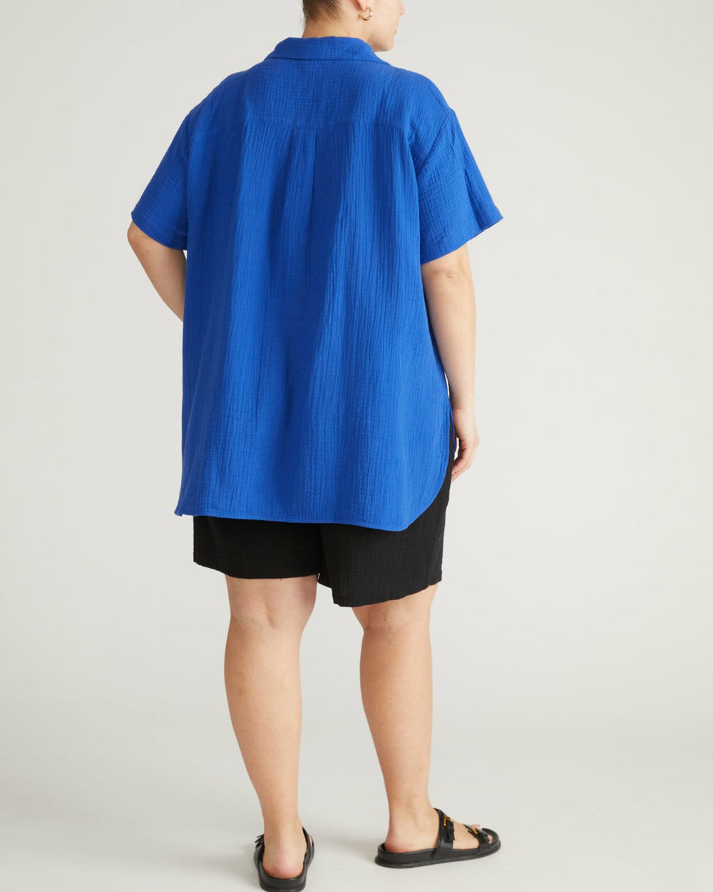 Luxe Cotton Gauze Beach Shirt - Universal Standard