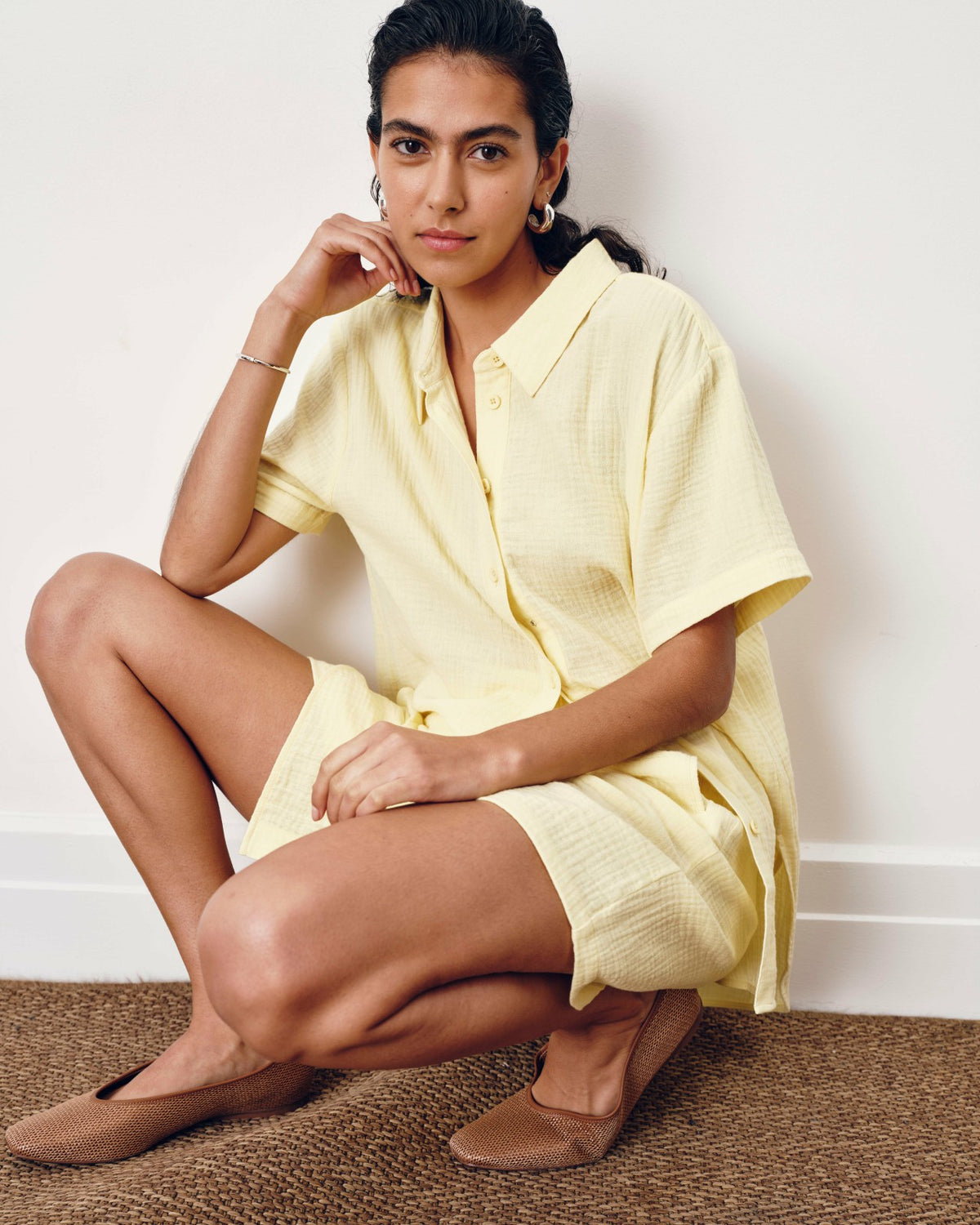 Luxe Cotton Gauze Beach Shirt - Universal Standard
