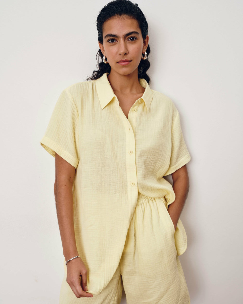 Luxe Cotton Gauze Beach Shirt - Universal Standard