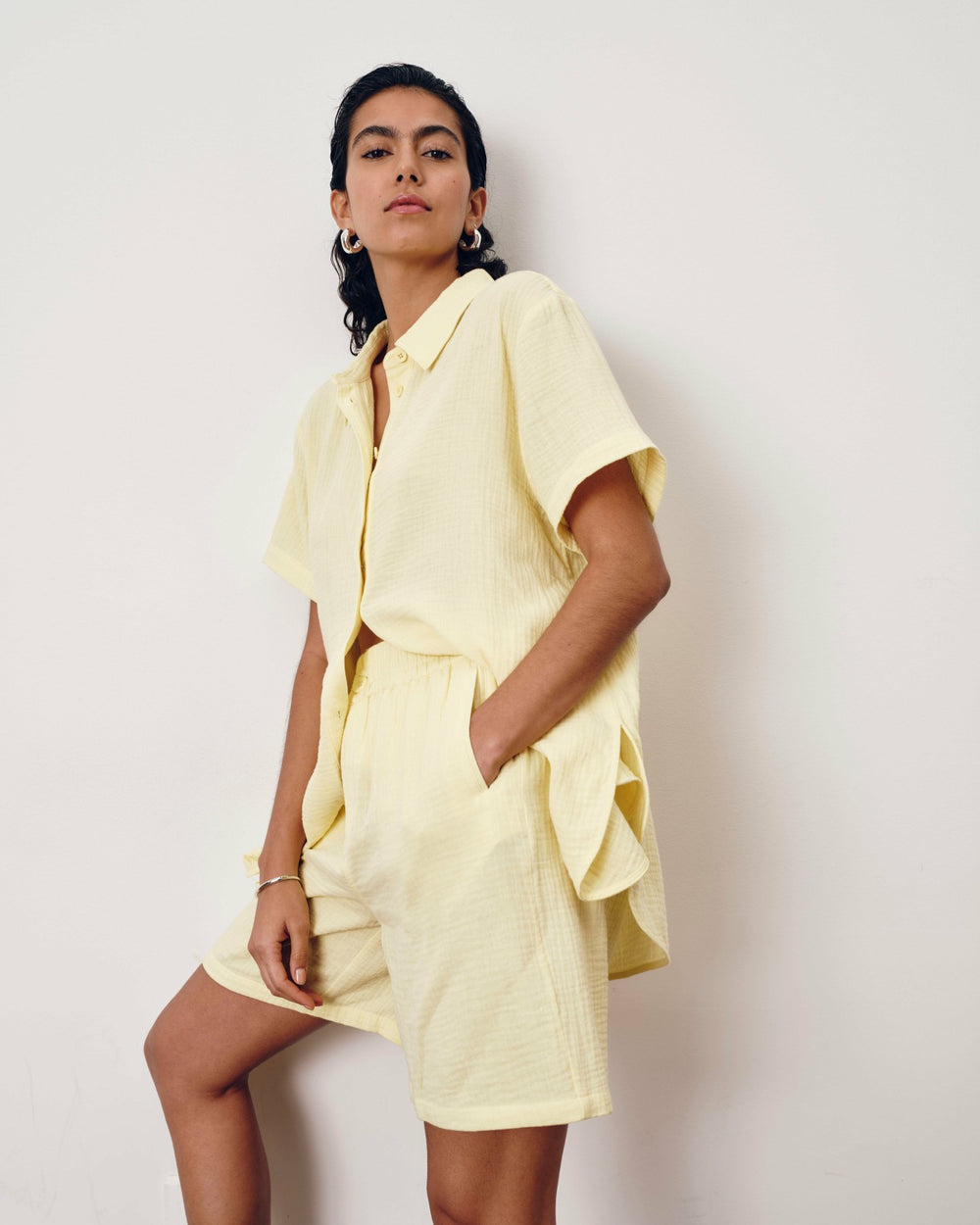 Luxe Cotton Gauze Beach Shirt - Universal Standard