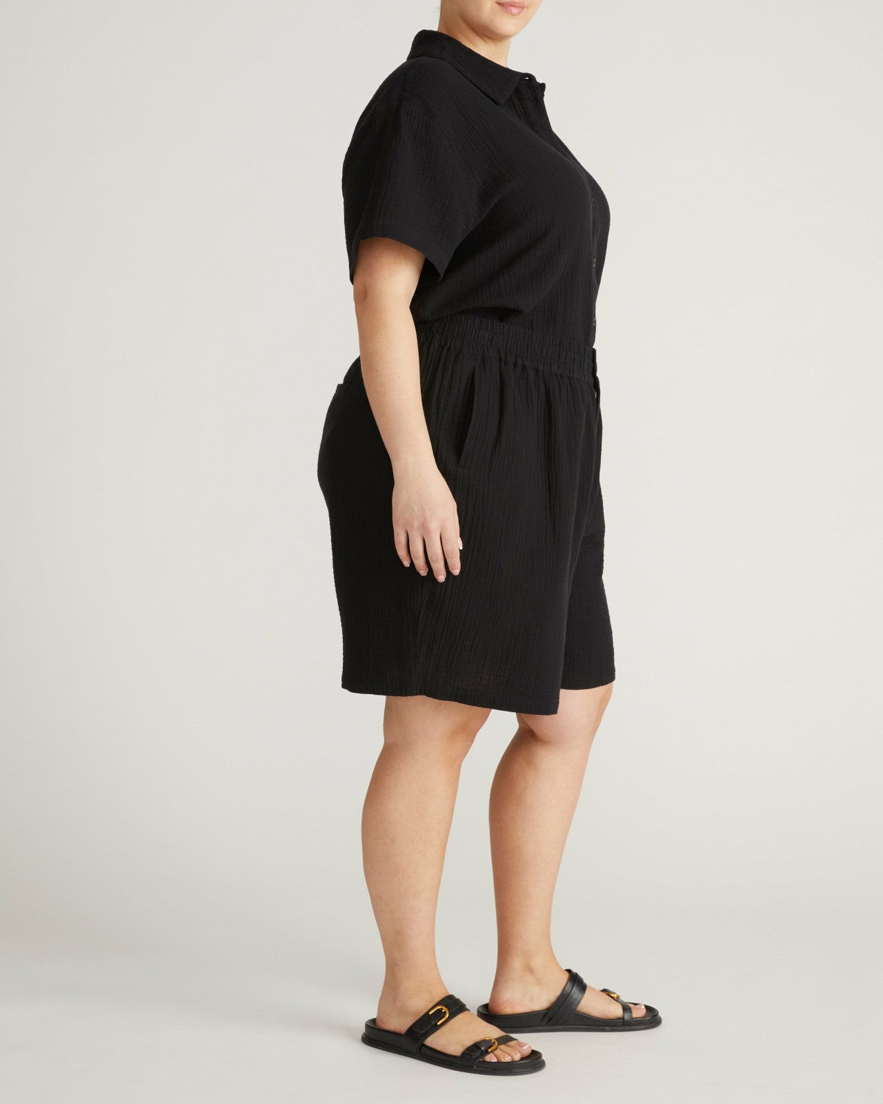 Luxe Cotton Gauze Beach Short - Universal Standard