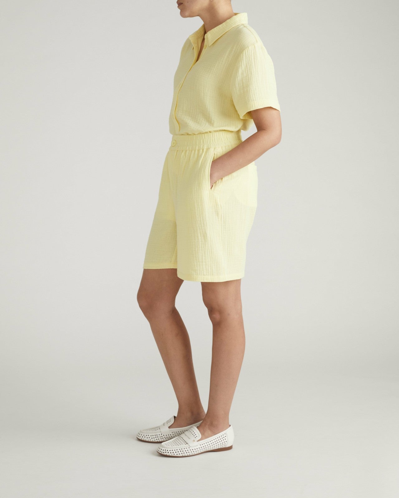 Luxe Cotton Gauze Beach Short - Universal Standard