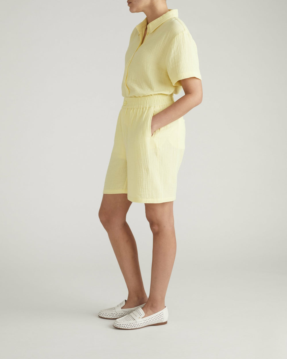 Luxe Cotton Gauze Beach Short - Universal Standard