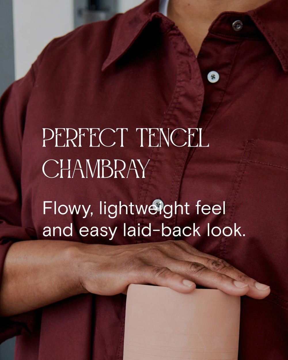 Perfect Tencel Chambray Shorts - Universal Standard