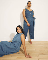 Kendra Cotton Chambray Tank Dress - Universal Standard