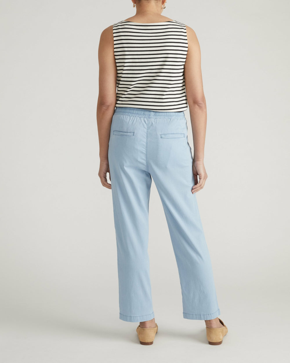 Perfect Tencel Chambray Off-Duty Pants - Universal Standard