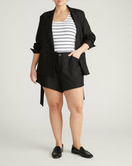 Coastal Linen Blend Shorts - Universal Standard