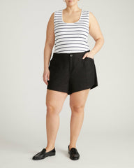 Coastal Linen Blend Shorts - Universal Standard