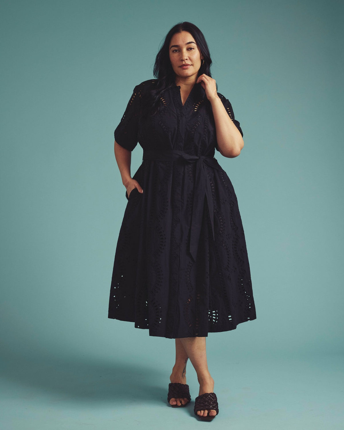 Tina Cotton Poplin Shirtdress - Universal Standard