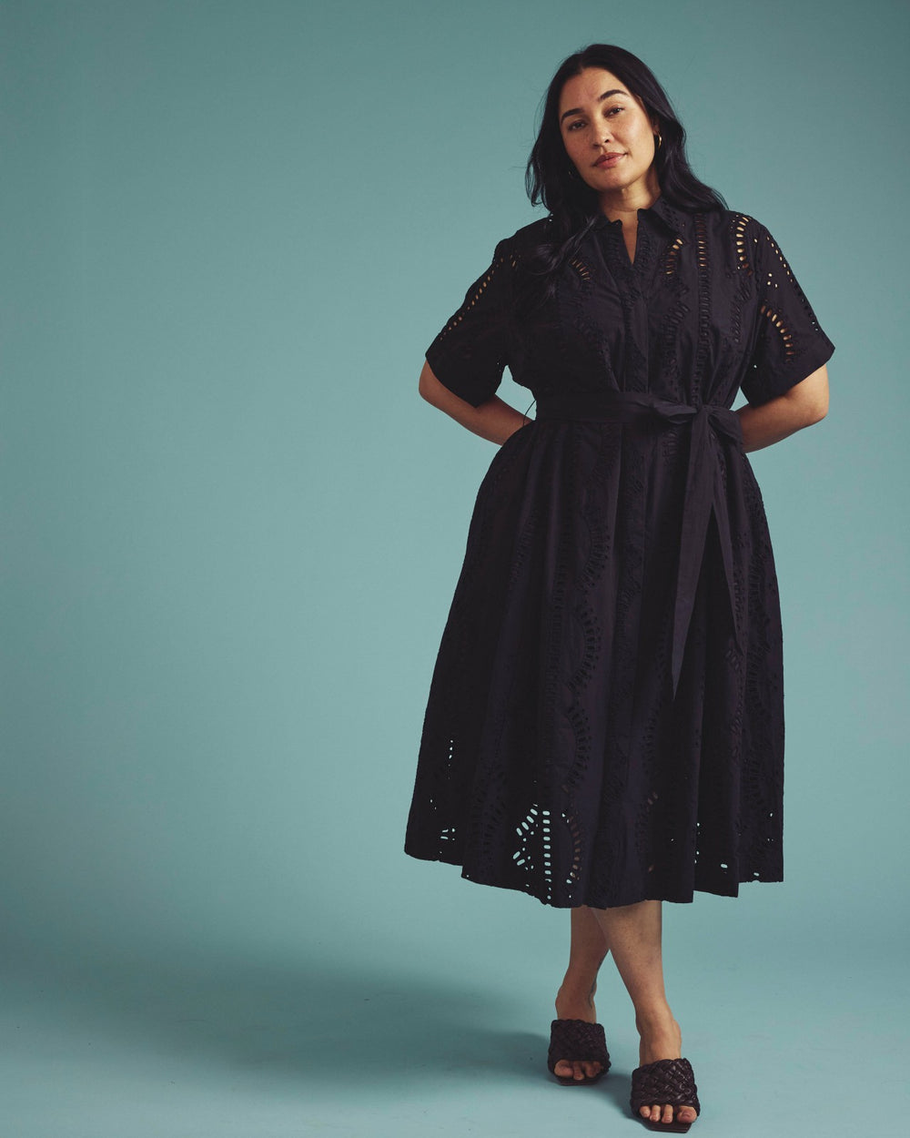 Tina Cotton Poplin Shirtdress - Universal Standard