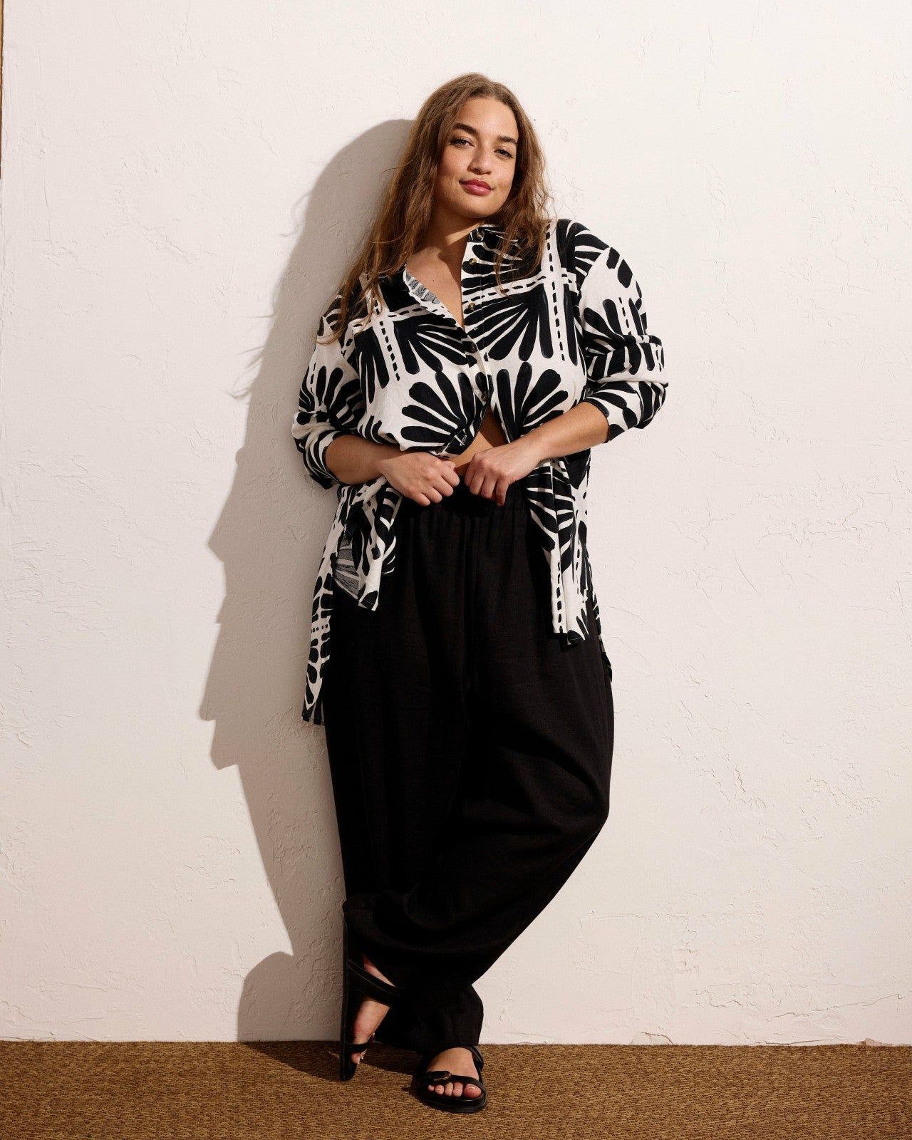 Iris Linen Blend Easy Pull-On Pants - Universal Standard