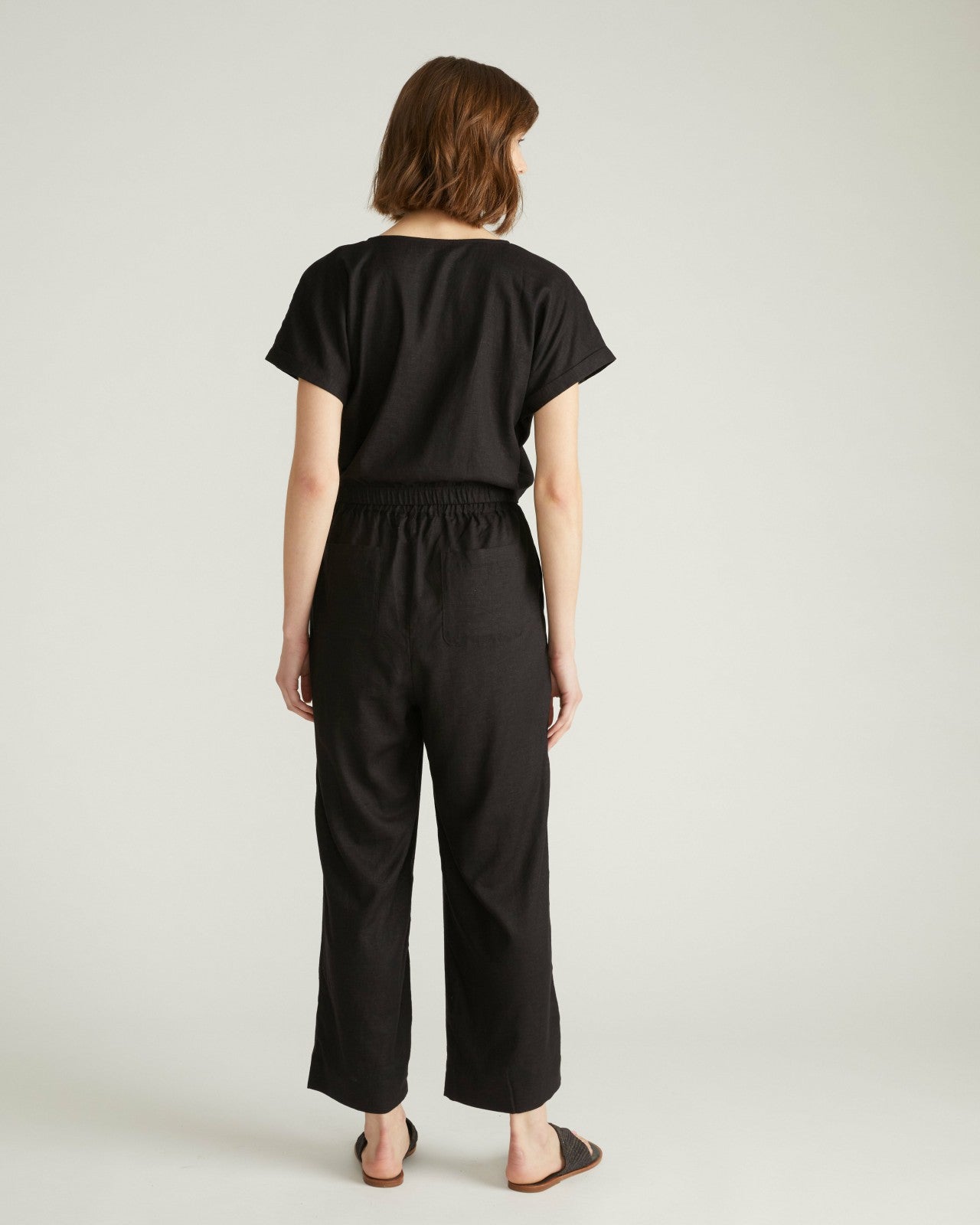 Iris Linen Blend Easy Pull-On Pants - Universal Standard