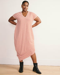 Iconic Geneva V-Neck Dress - Universal Standard