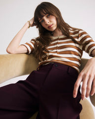 Henley Short Sleeve Ribbed Tee - Universal Standard