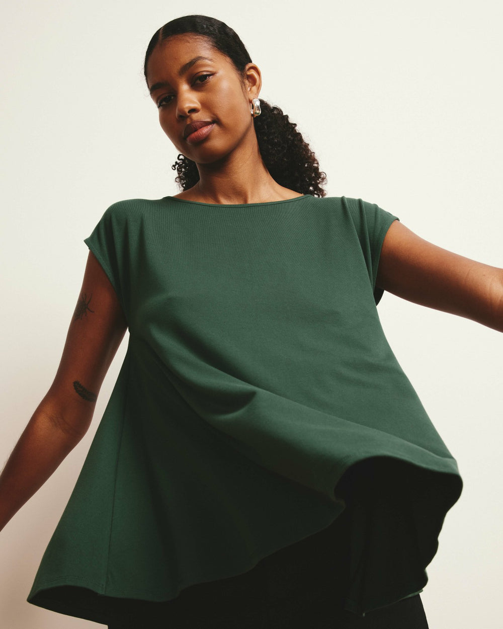 Heatwave Divine Jersey Flared Top - Universal Standard