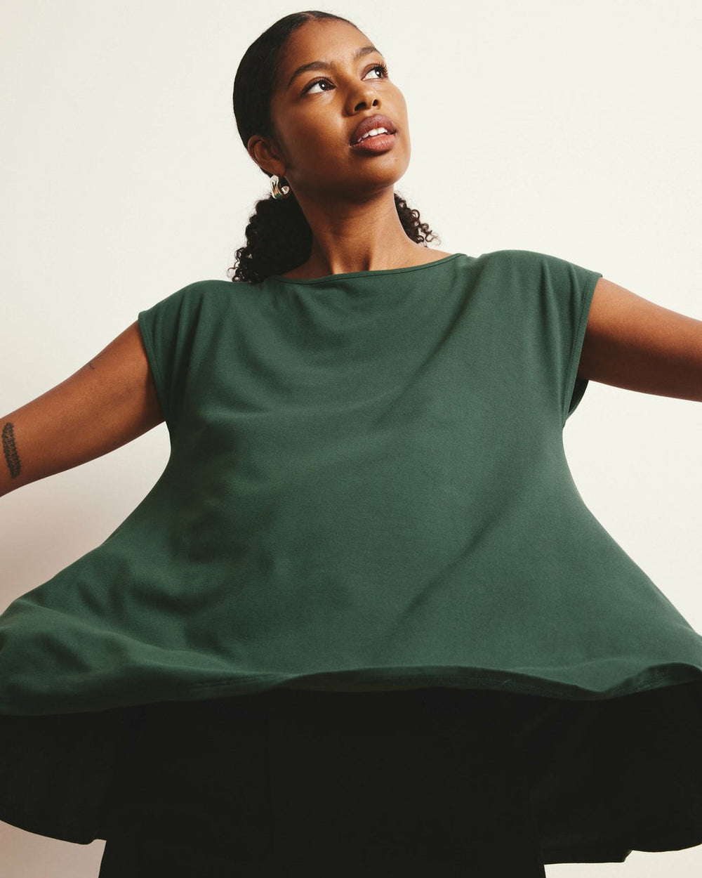 Heatwave Divine Jersey Flared Top - Universal Standard