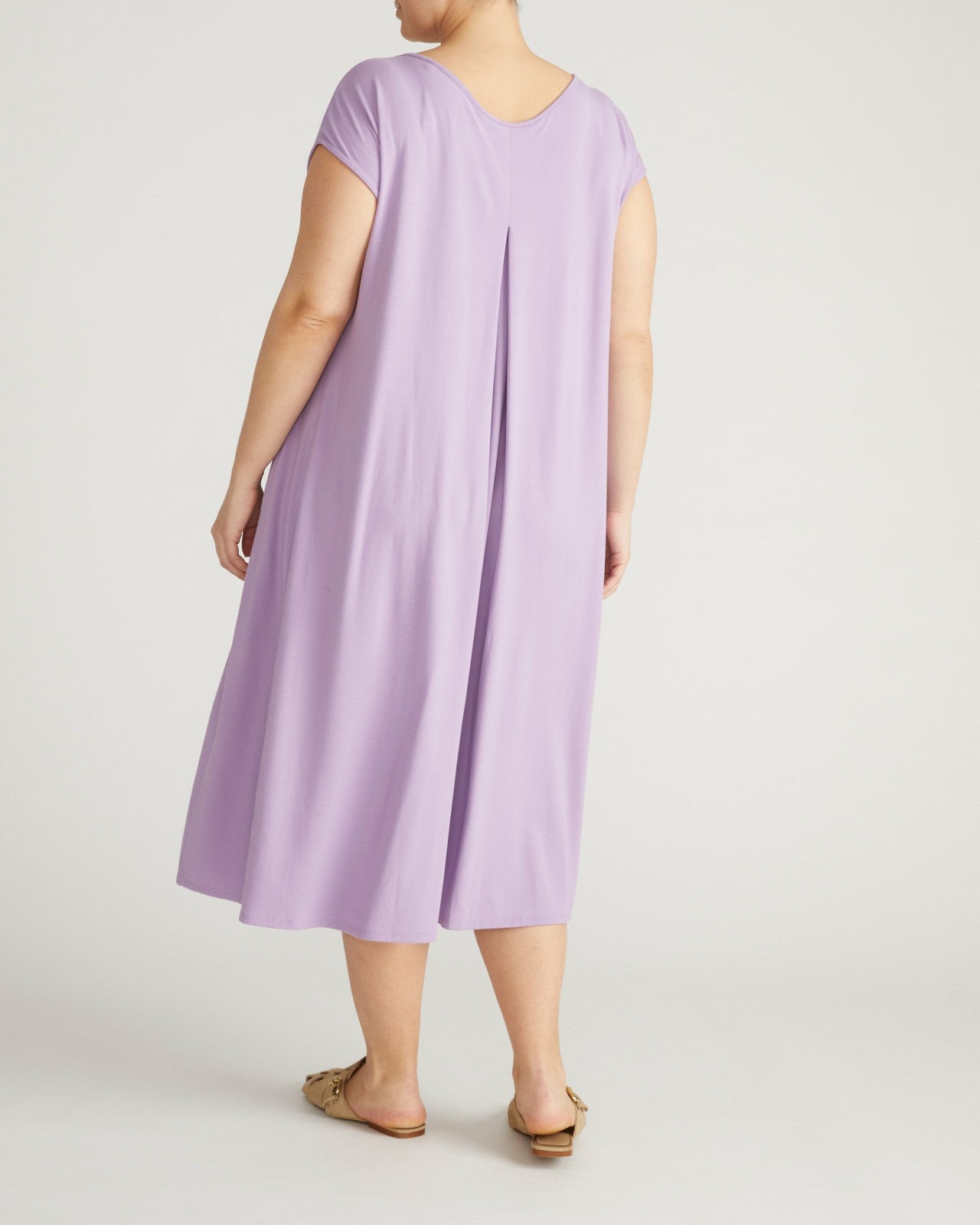 Capri Divine Jersey Flared Dress - Universal Standard
