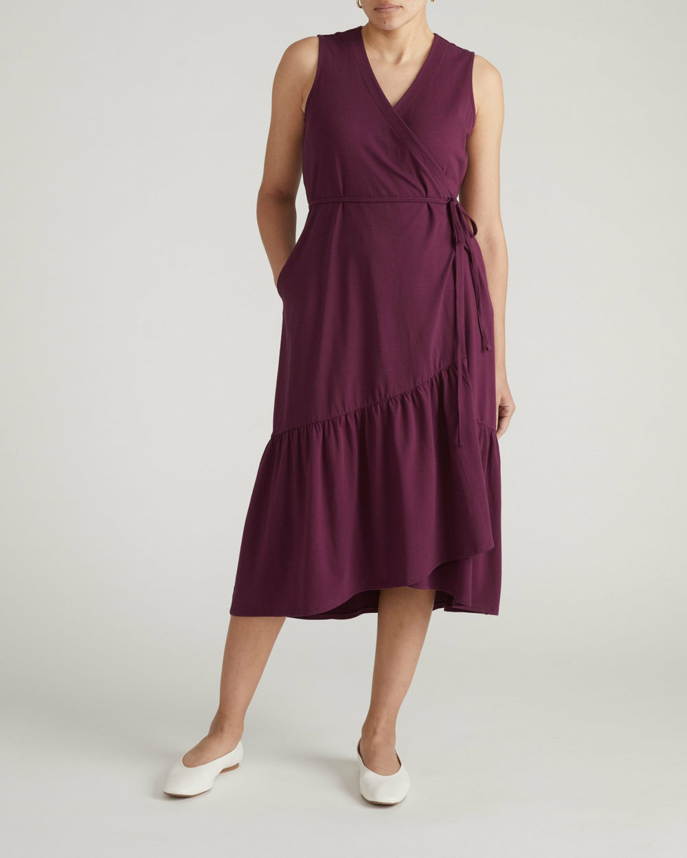 Tiered Twirl Wrap Dress - Universal Standard