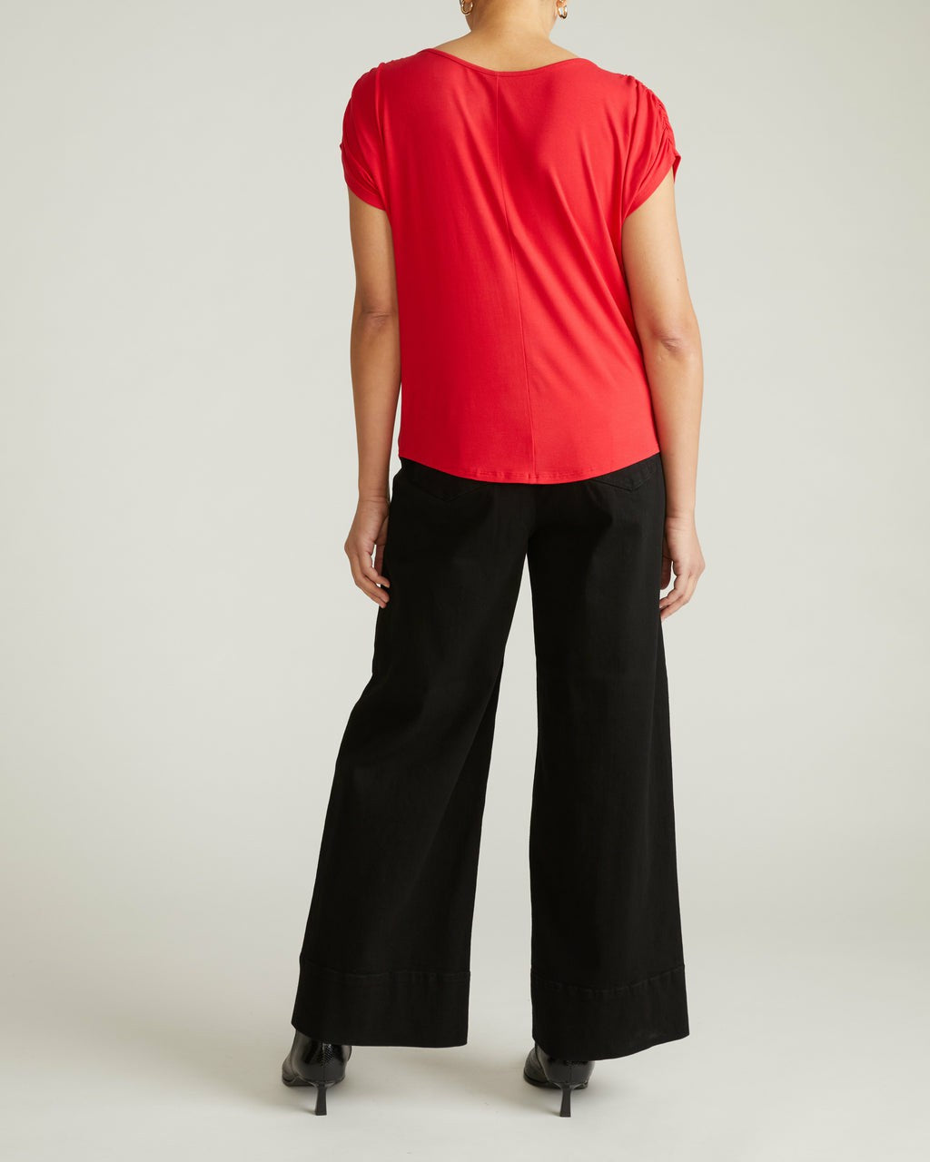 Helena Divine Jersey Gathered Tee - Universal Standard
