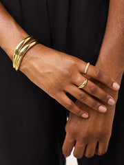 Ana Luisa Gold Bangle Bracelet - Universal Standard