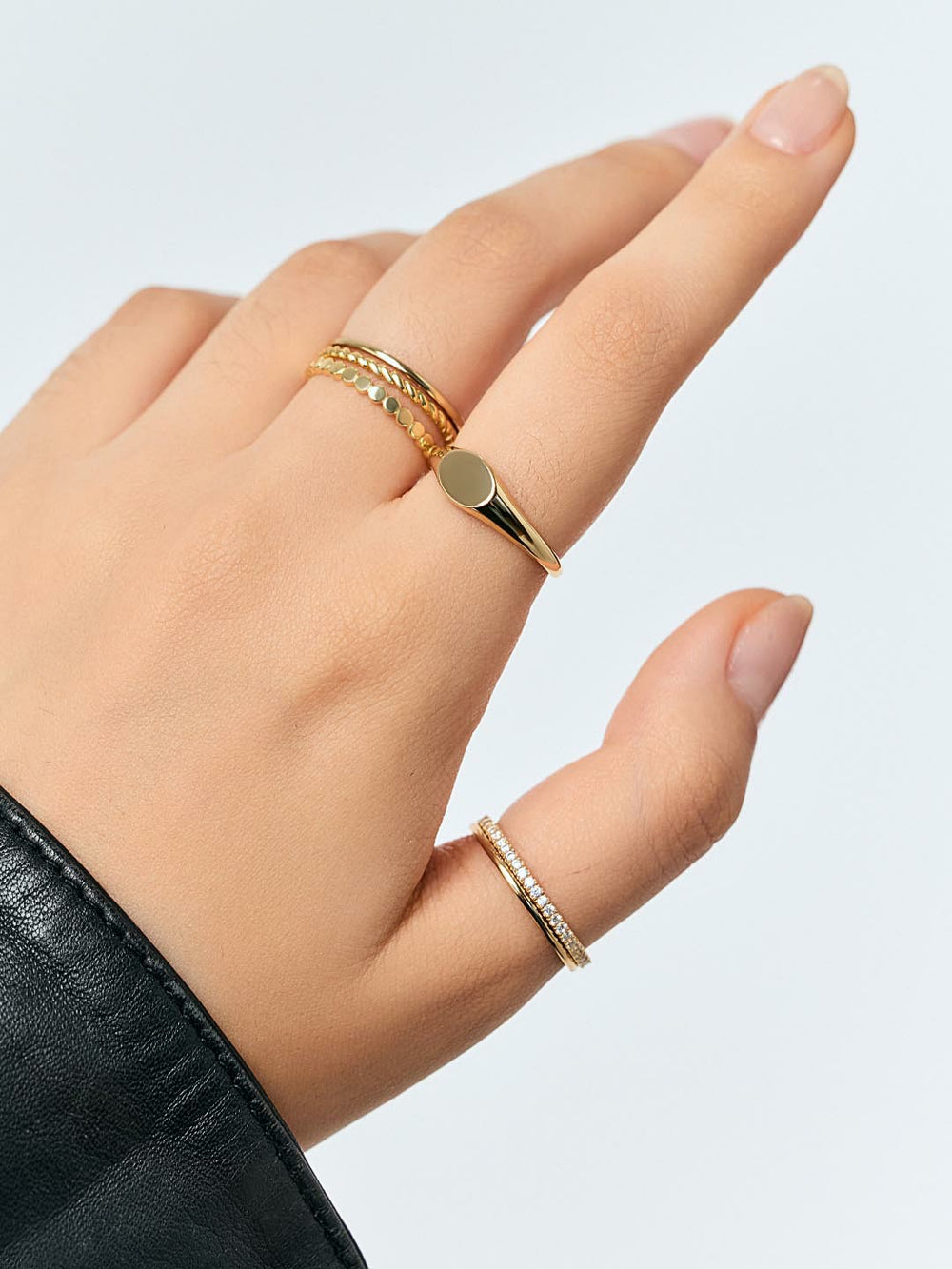 Ana Luisa Gold Ring Set - Universal Standard