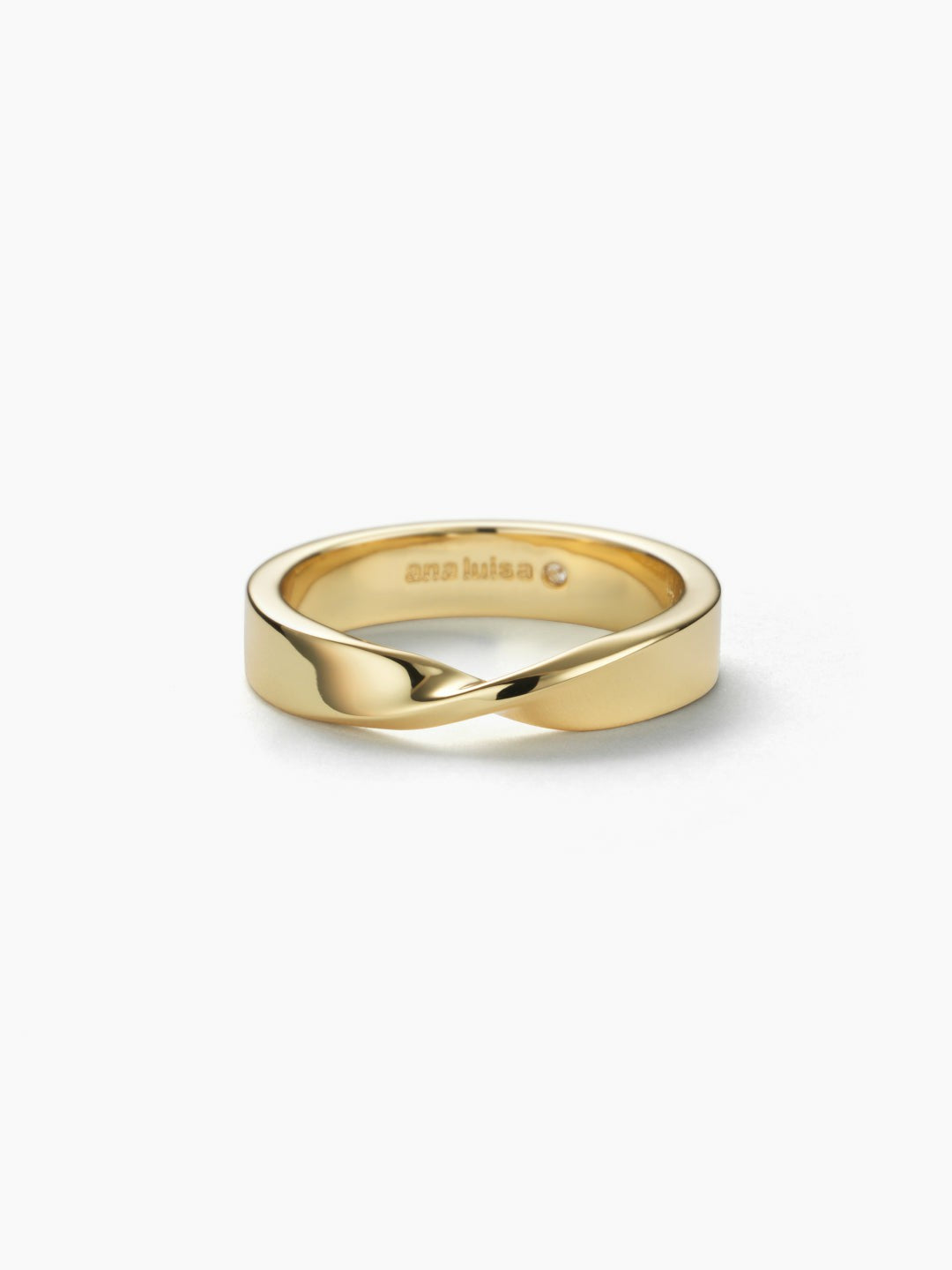 Ana Luisa Gold Band Ring - Universal Standard