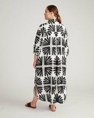 Paros Drawstring Linen Blend Shirtdress - Universal Standard