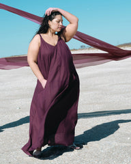 Kite Linen Blend Dress - Universal Standard