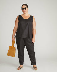 Sayville Linen Blend Drawstring Pant - Universal Standard