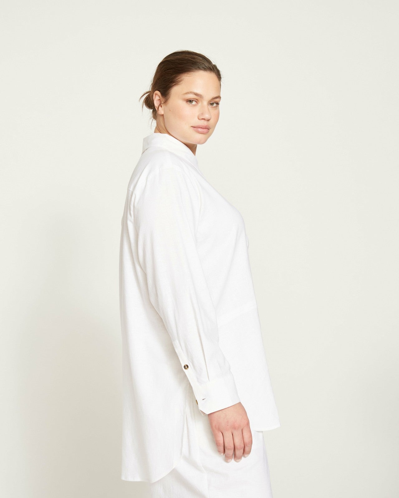 Dawn Linen Blend Hi Low Tunic - Universal Standard