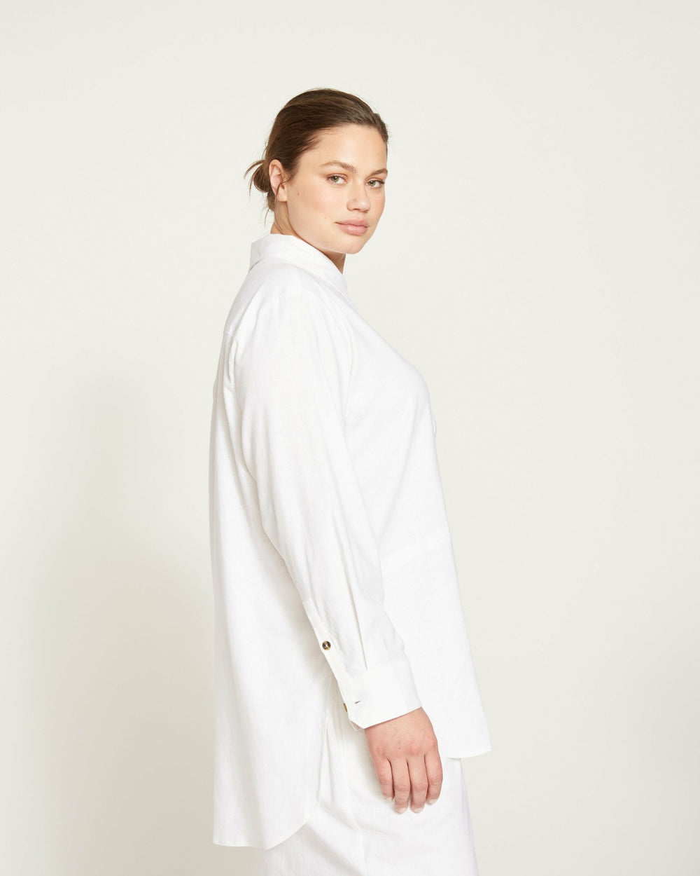 Dawn Linen Blend Hi Low Tunic - Universal Standard