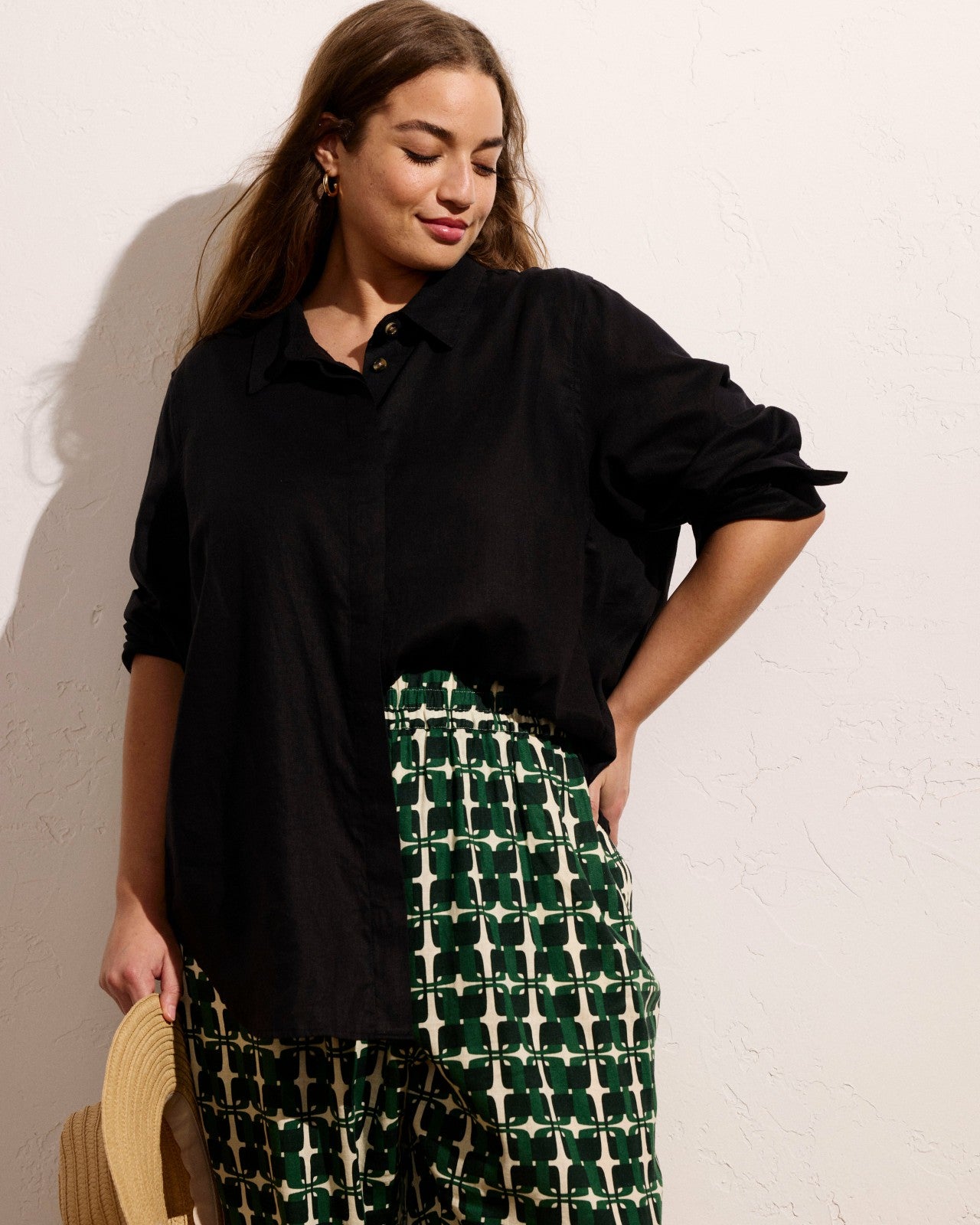 Dawn Linen Blend Hi Low Tunic - Universal Standard